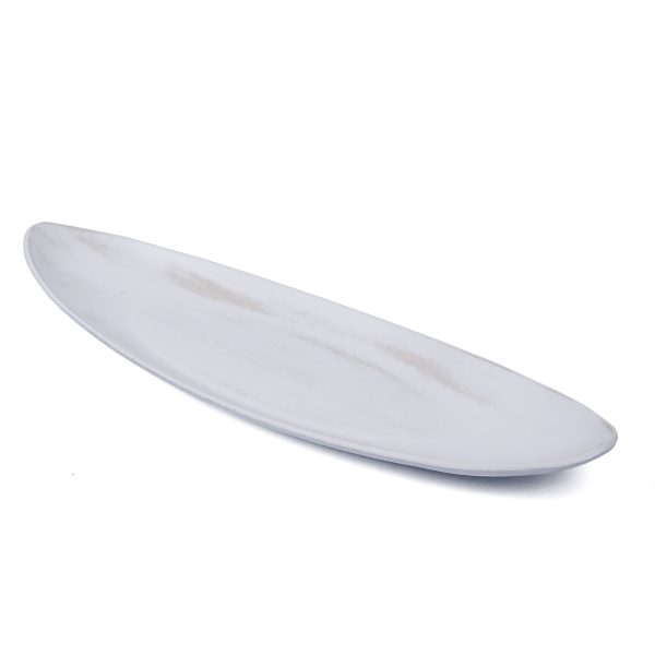 MDF OVAL WHITE